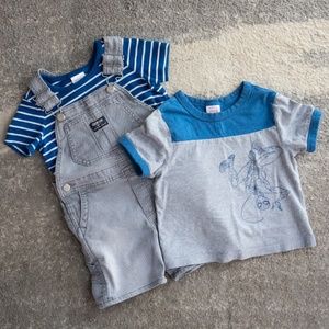 OshKosh/Hanna Andersson Toddler Boy Set